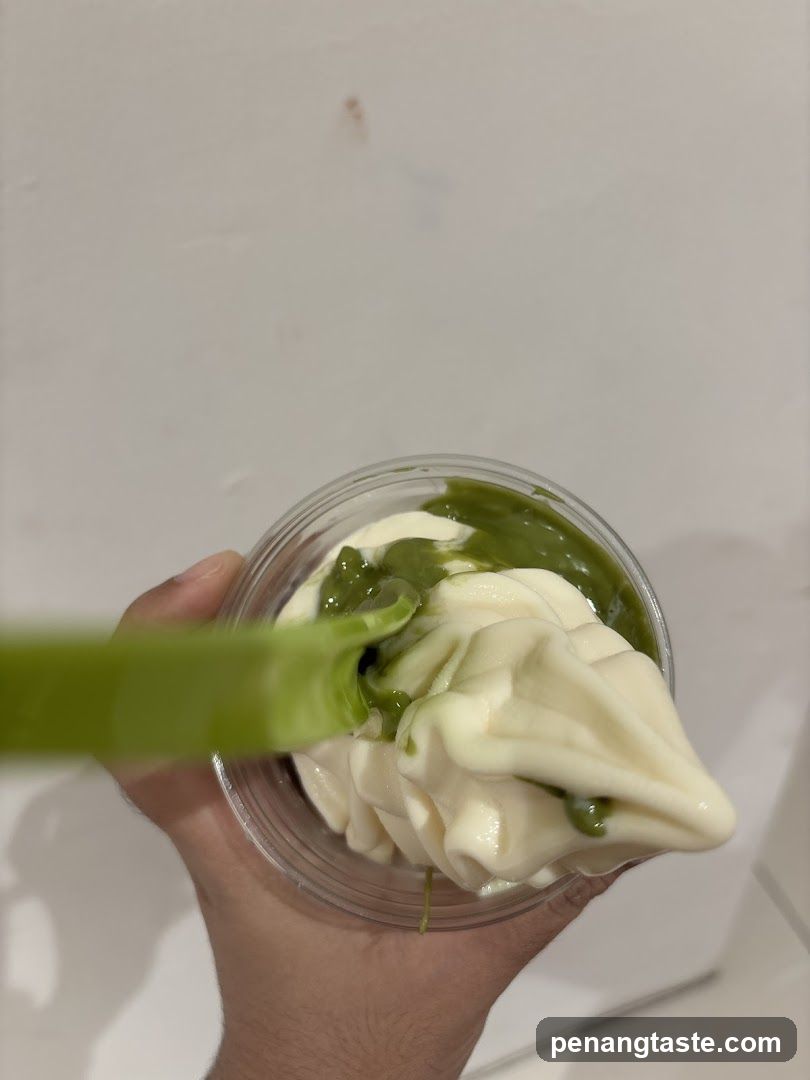 Matcha Soft Serve