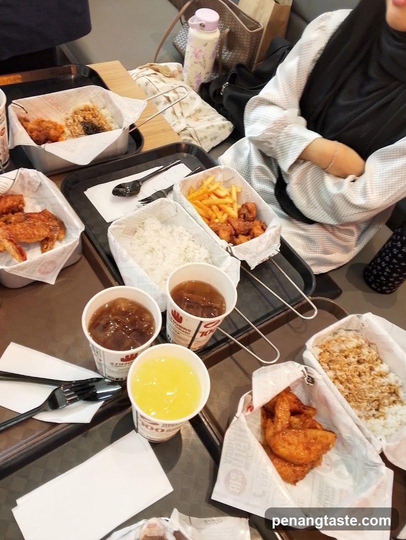 KFC Meal Spread