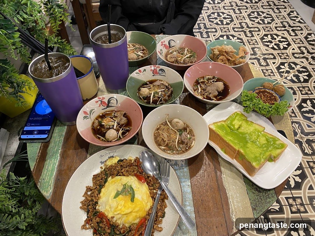 Food Spread on Table
