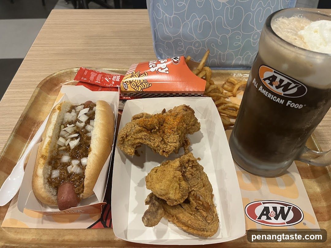 A&W Meal Tray