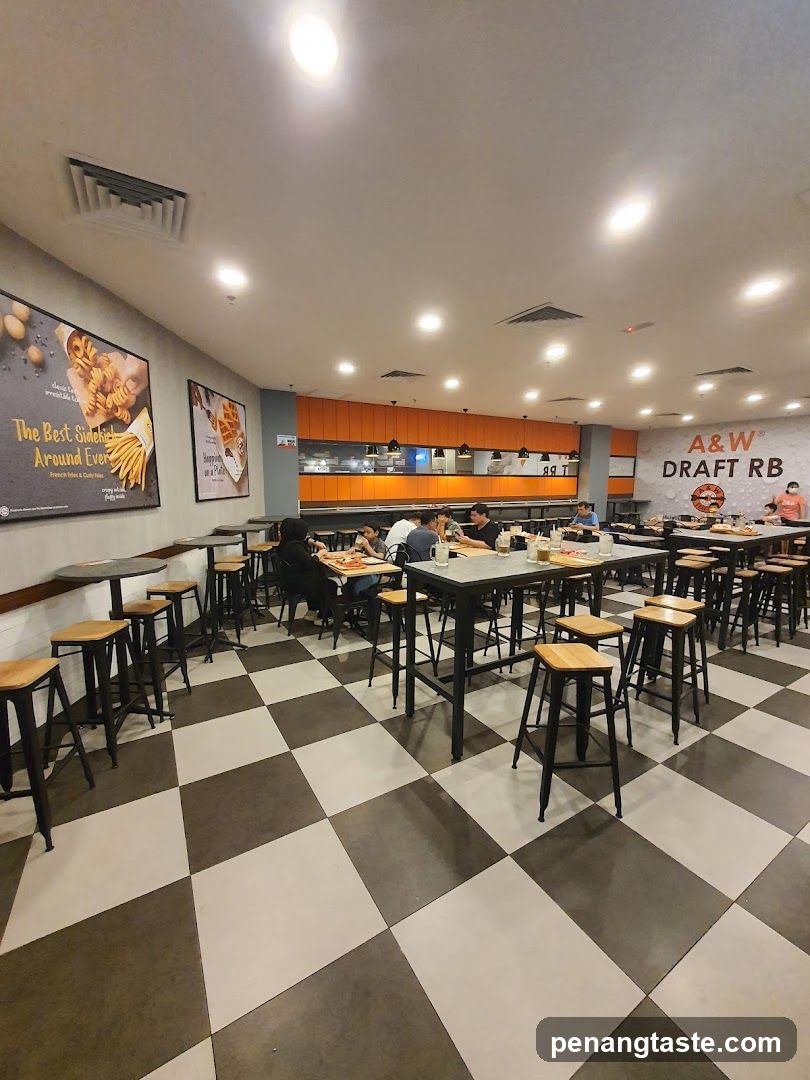 A&W Draft RB Interior