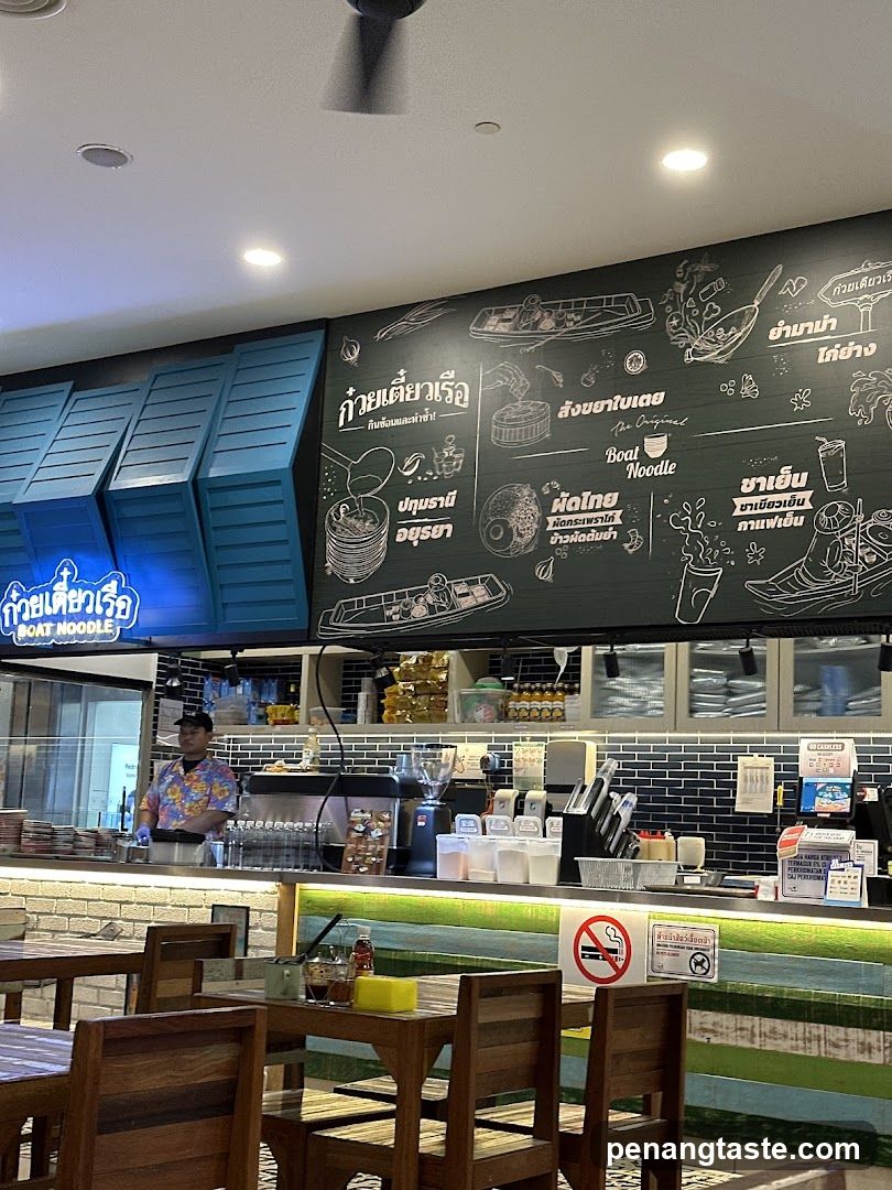 Boat Noodle Restaurant Interior