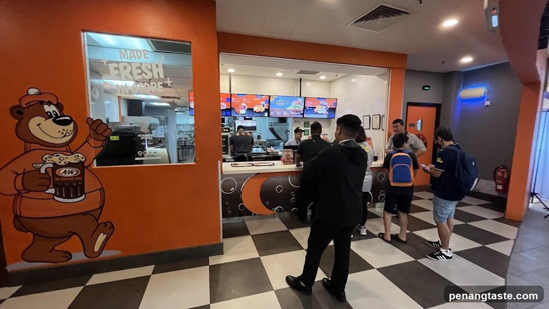 Fast Food Counter Interior