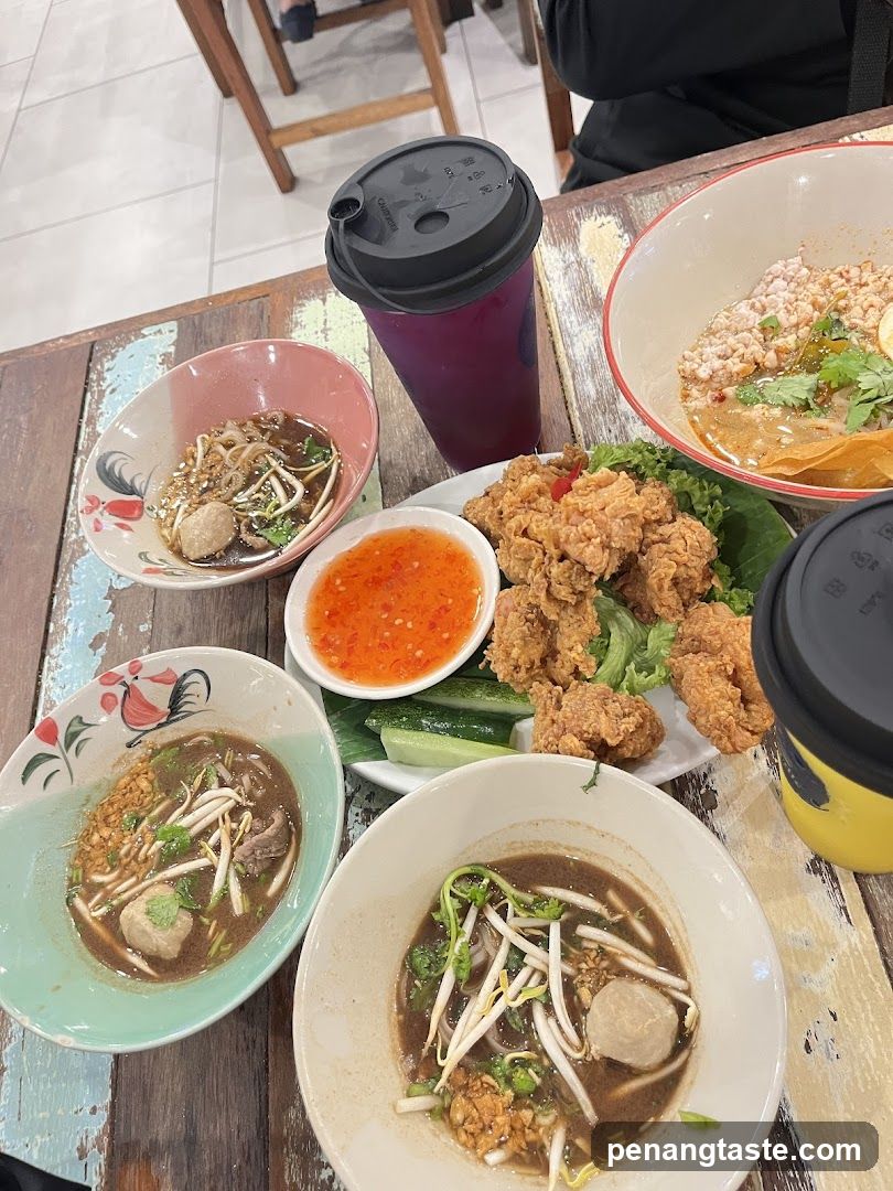 Thai Street Food Spread