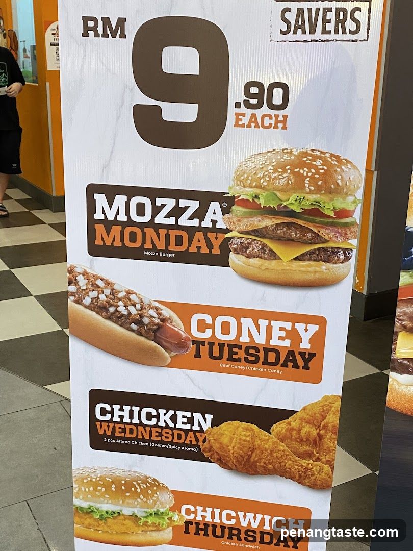 Fast Food Promotion Standee