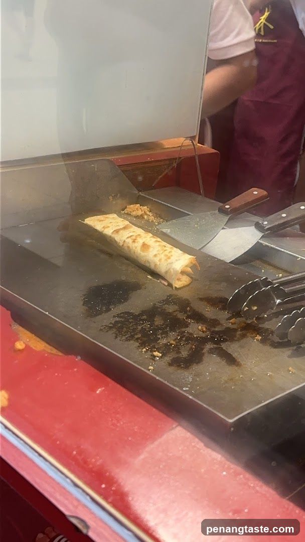 Grilled Wrap Cooking