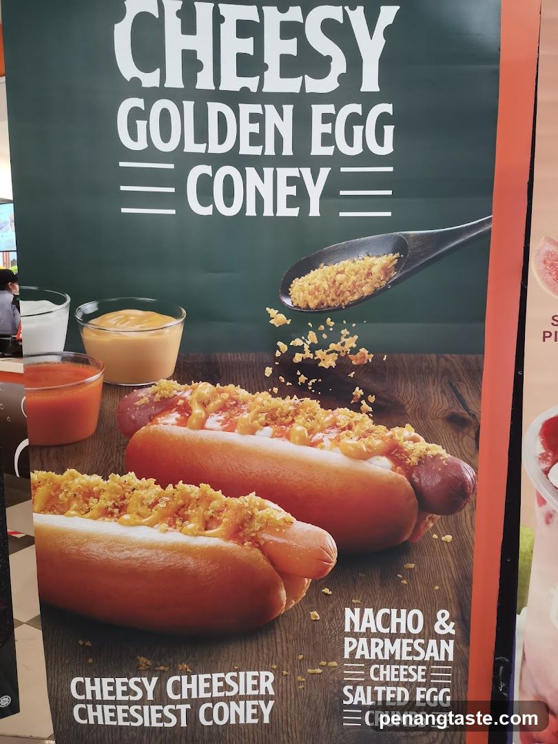 Cheesy Golden Egg Coney Poster