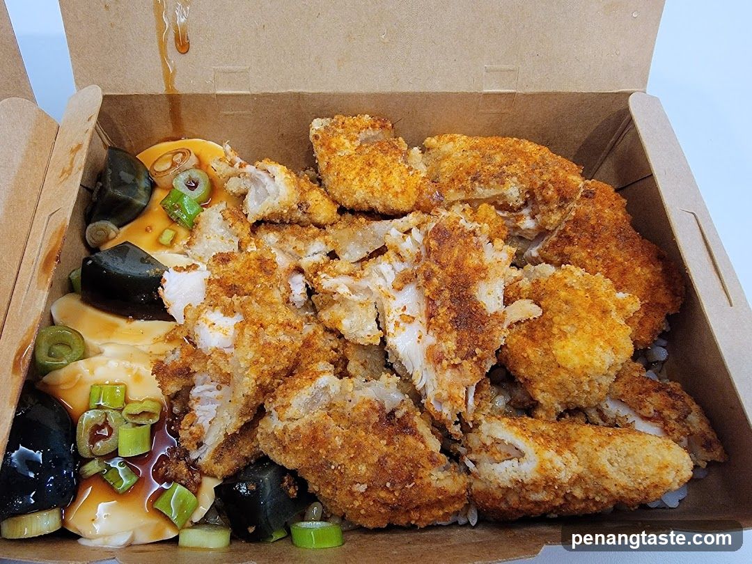 Fried Chicken Rice Bowl