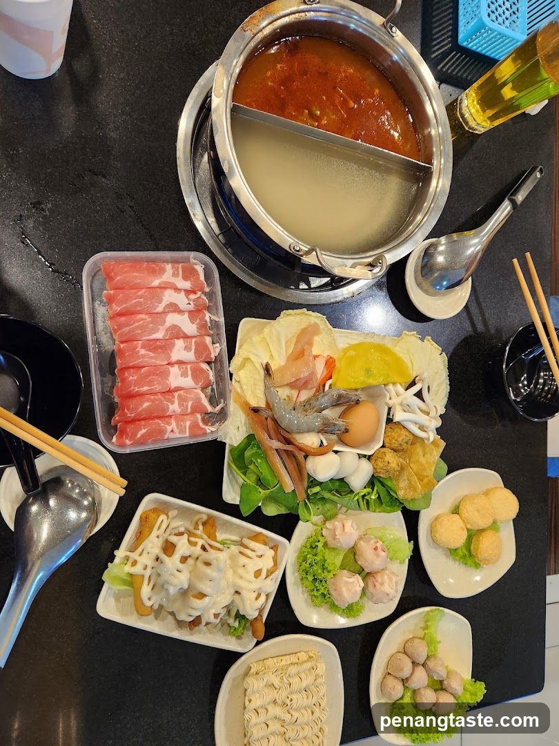 Hot Pot Meal Spread