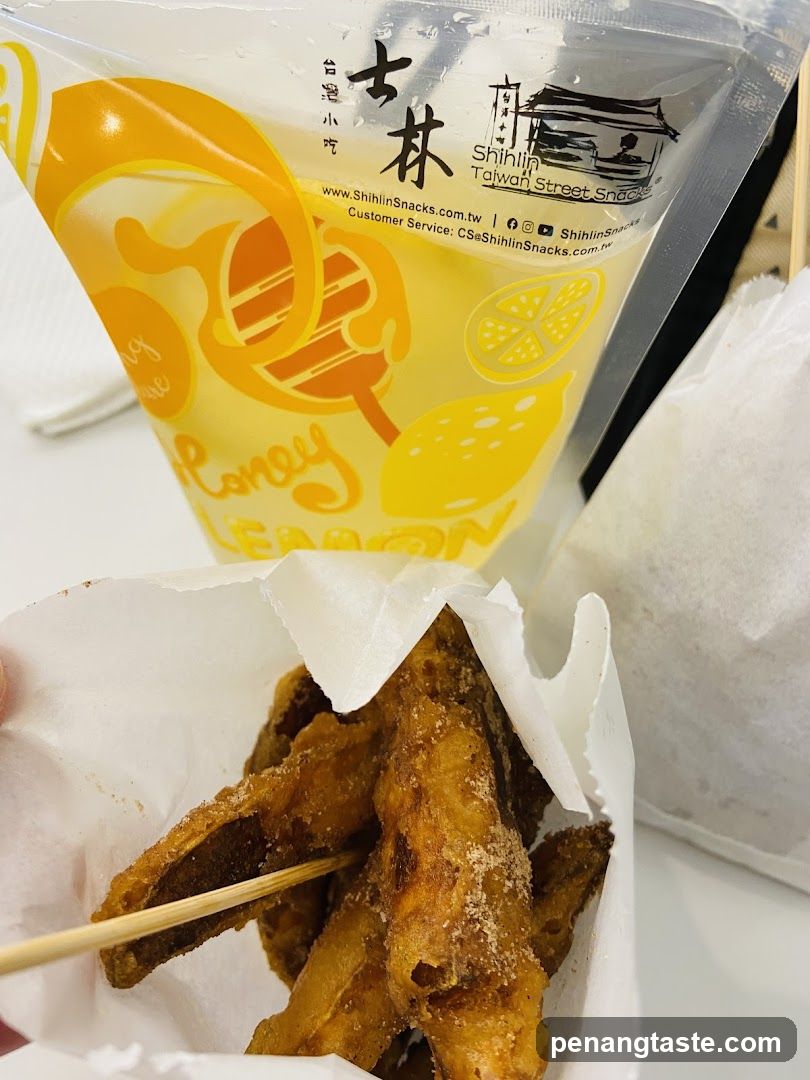 Shihlin Street Snacks Honey Lemon Product Shot