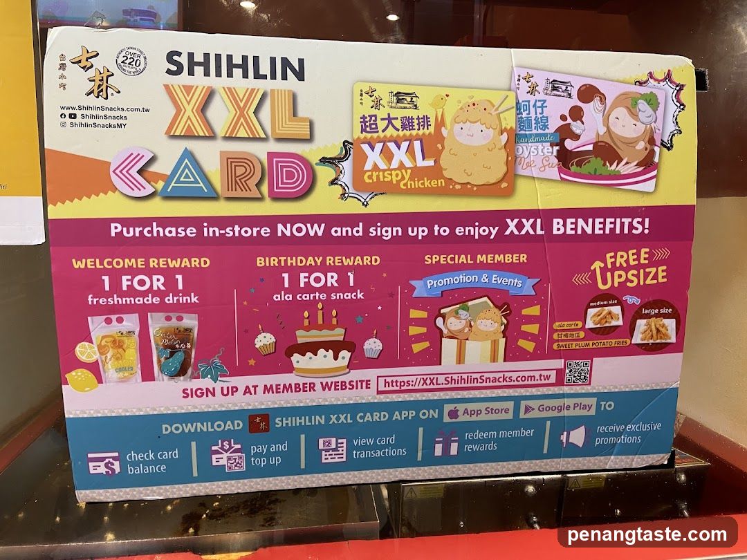 Shihlin XXL Card Sign-Up Poster