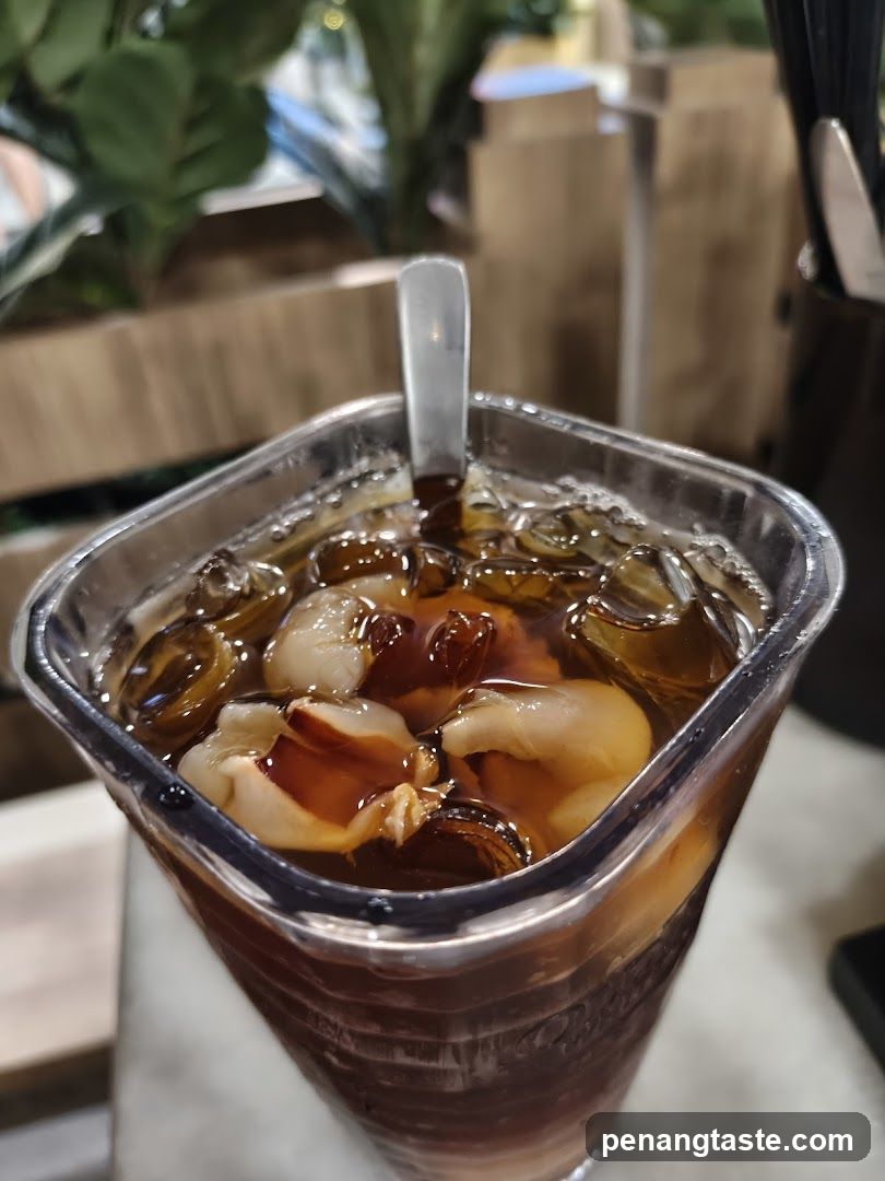 Iced Coffee with Lychee