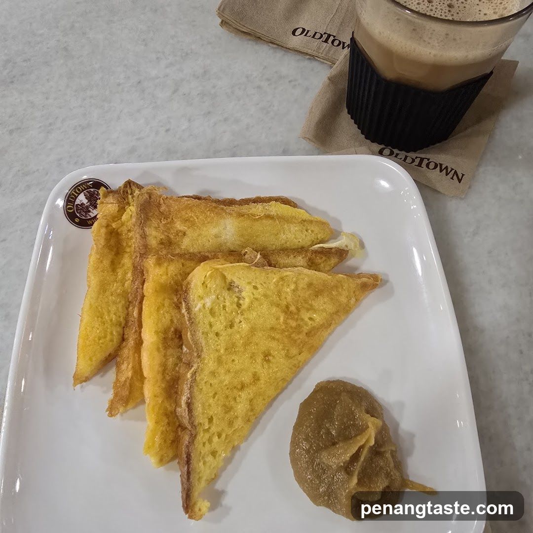 Breakfast with Toast and Coffee