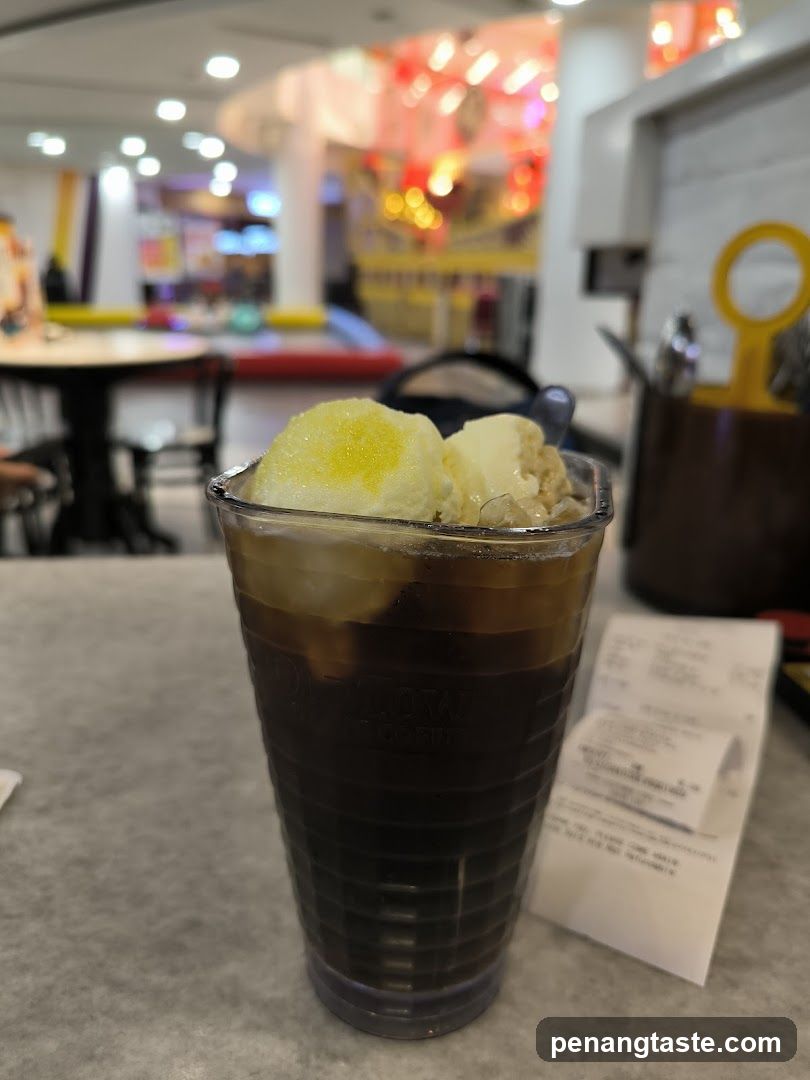 Iced Coffee with Ice Cream