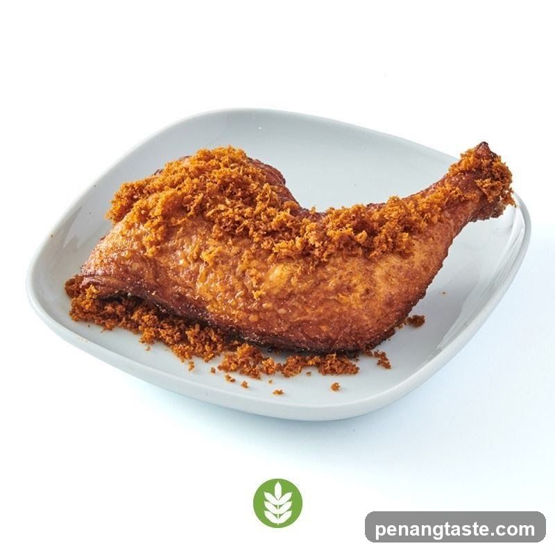 Fried Chicken with Crispy Breading