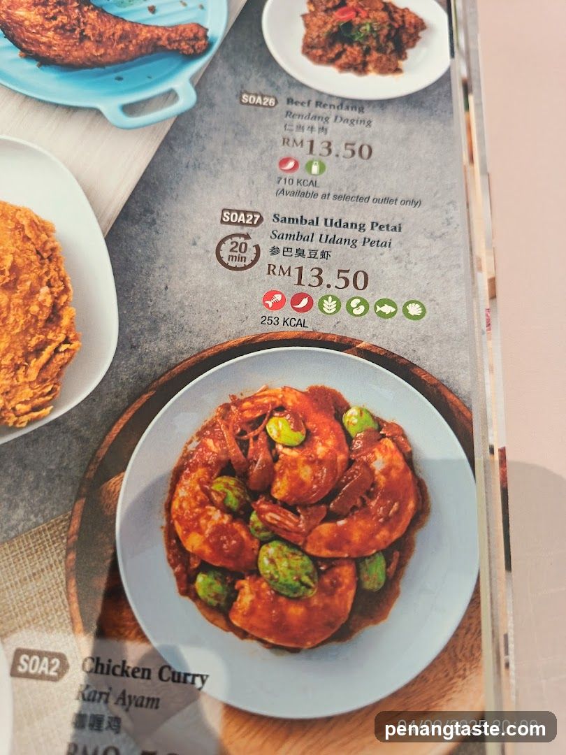 Food Menu Page