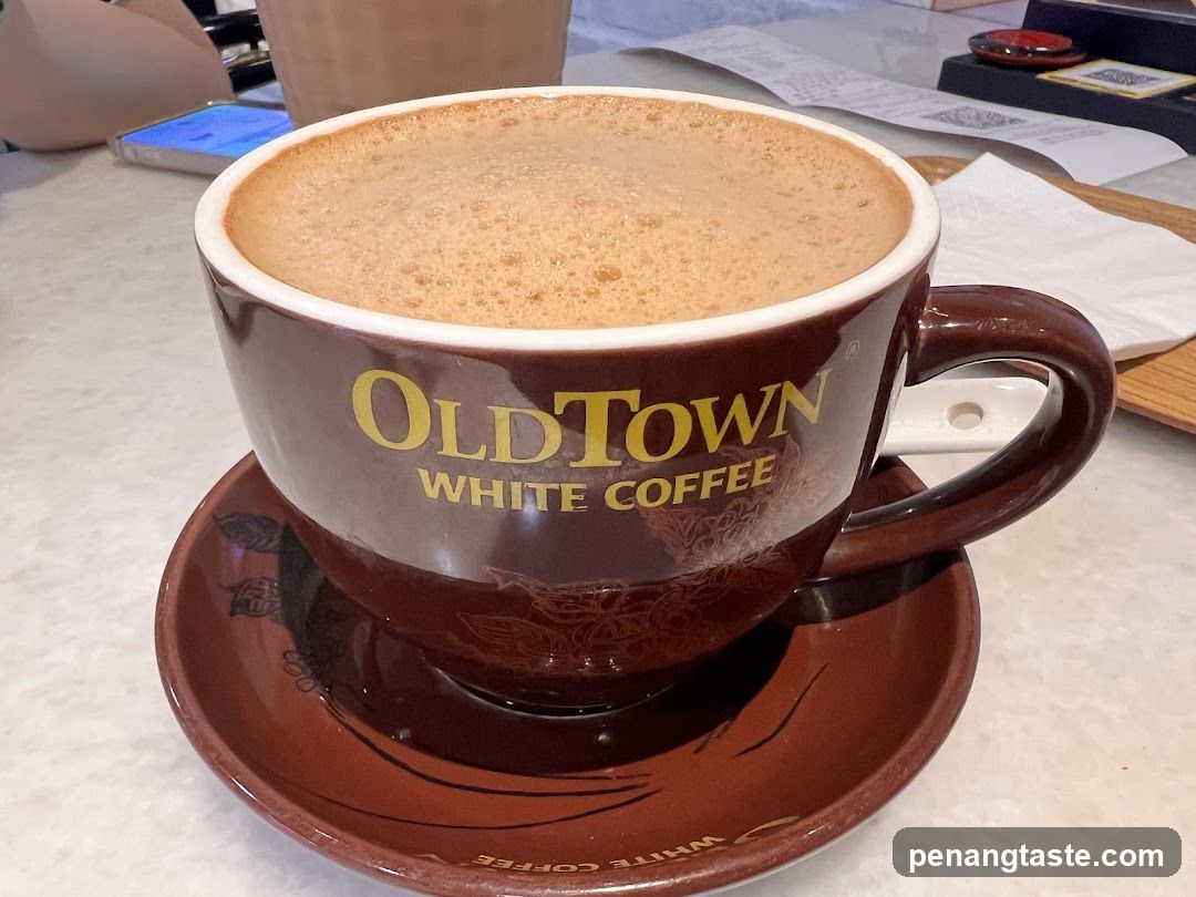 Old Town White Coffee Cup