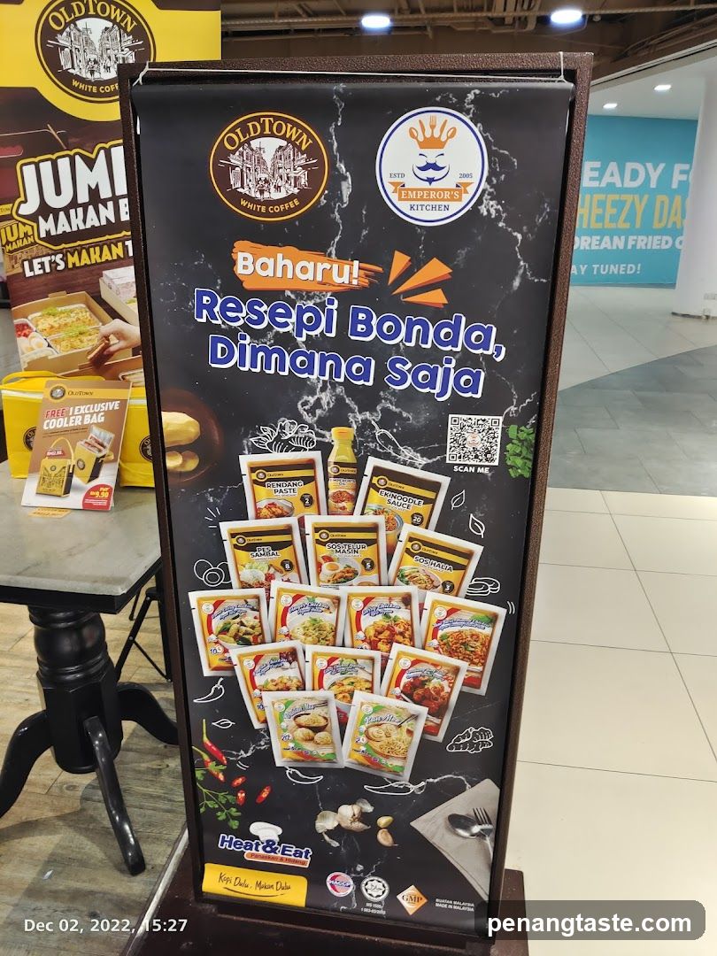 Old Town White Coffee & Amigos Kitchen Promo Stand