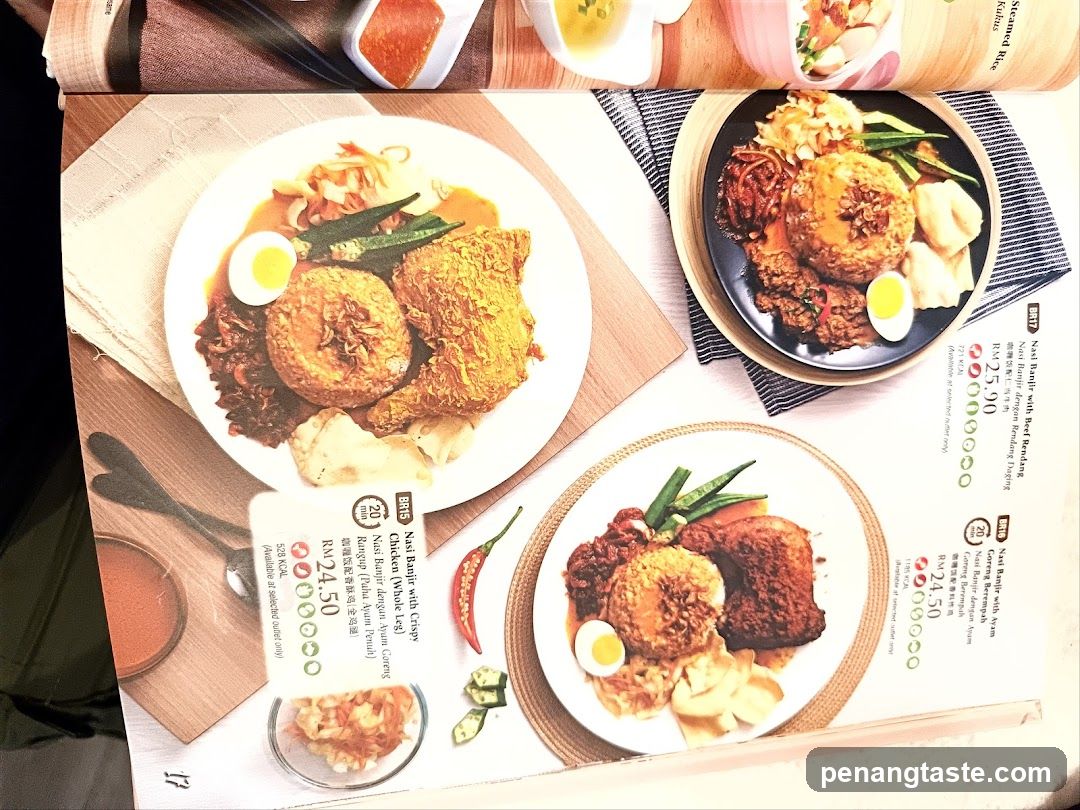 Food Menu Page