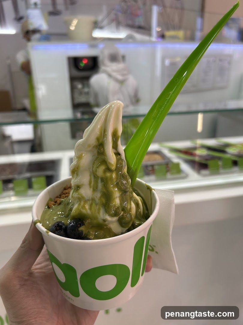 Matcha Ice Cream Bowl