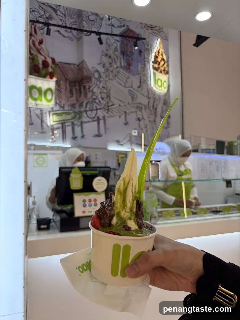 Ice Cream Shop Interior View