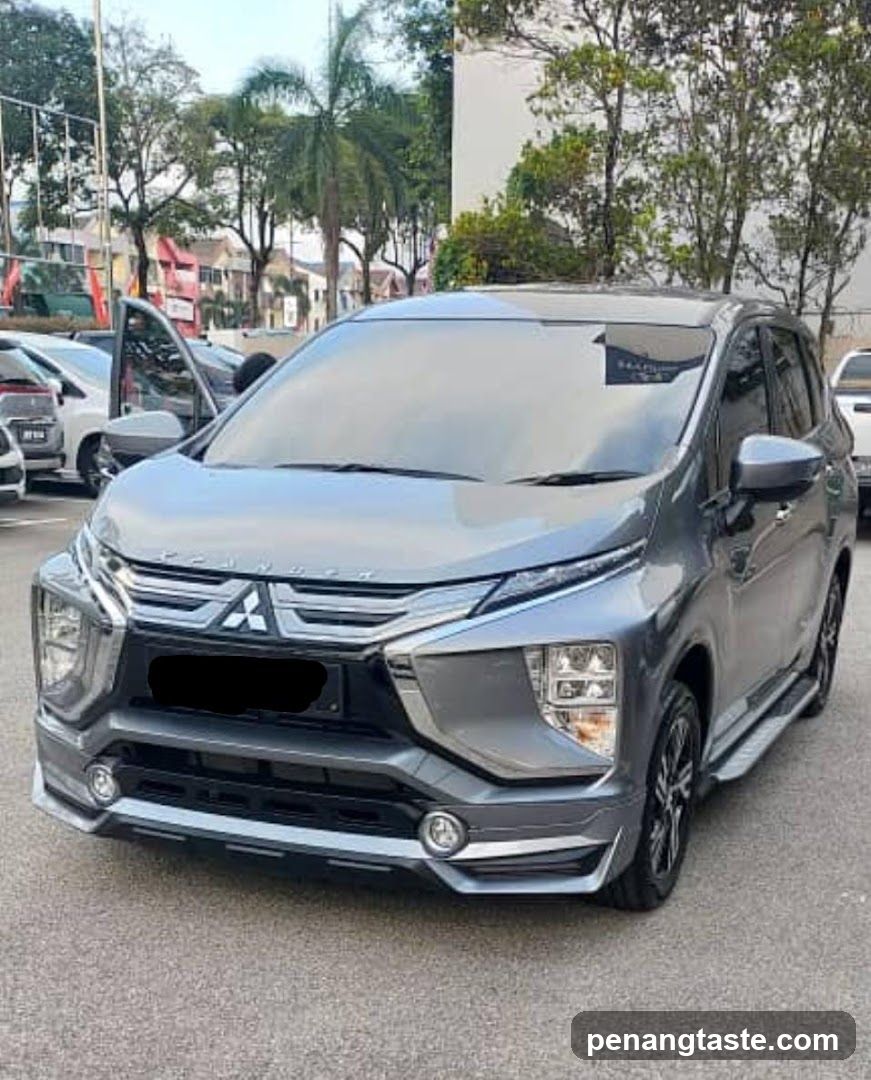 Mitsubishi Xpander parked outdoors