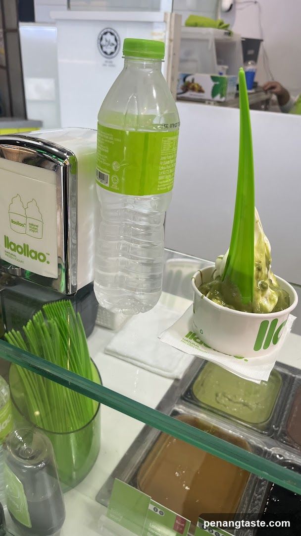 Matcha Dessert Display