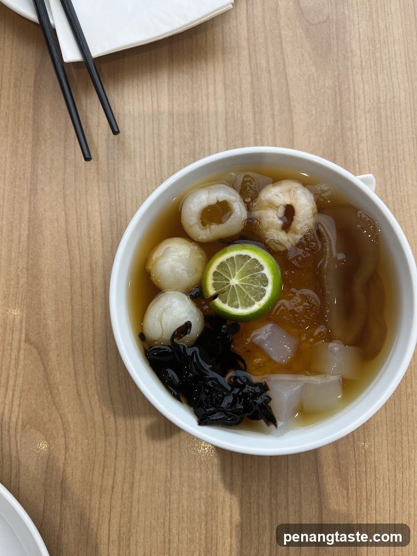 Lime and Seafood Soup Bowl