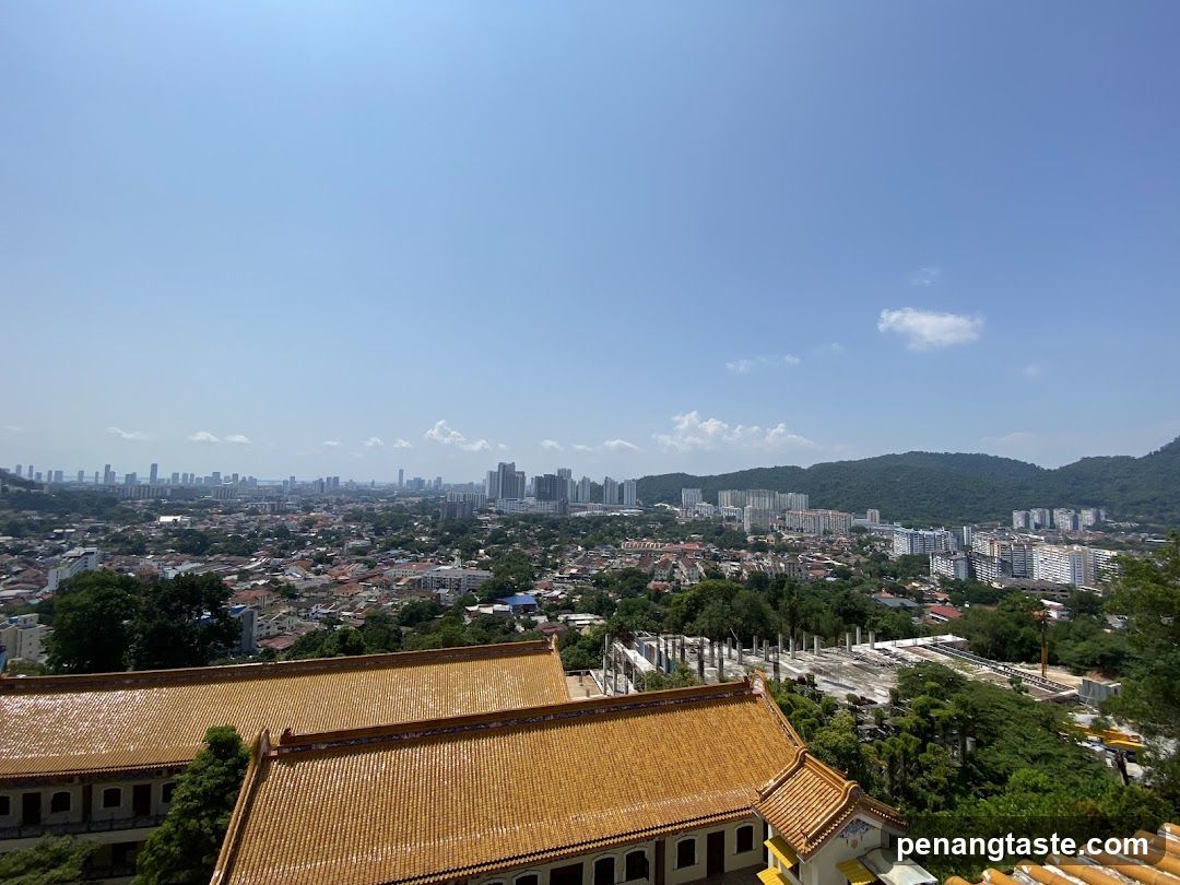 Cityscape from elevated viewpoint