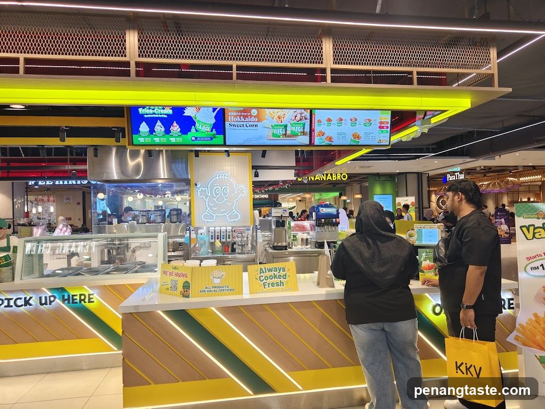 Food Court Counter Scene