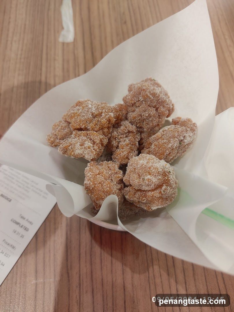 Sugared Fried Chicken Bites