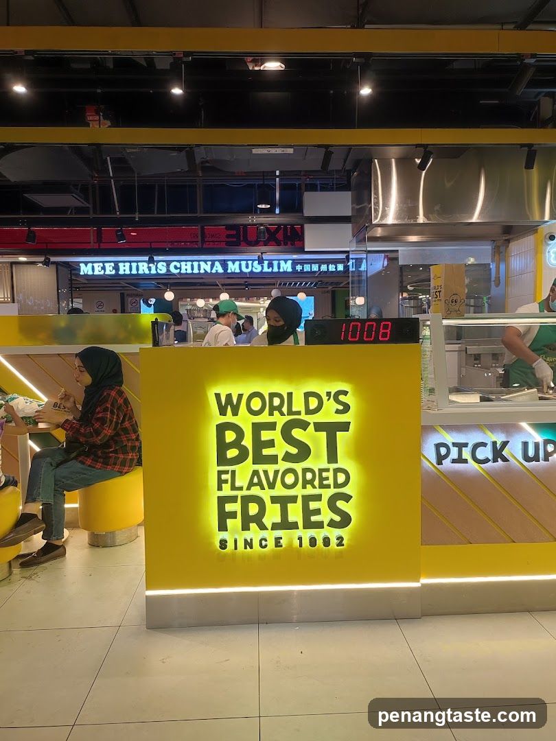 Fries Shop Interior
