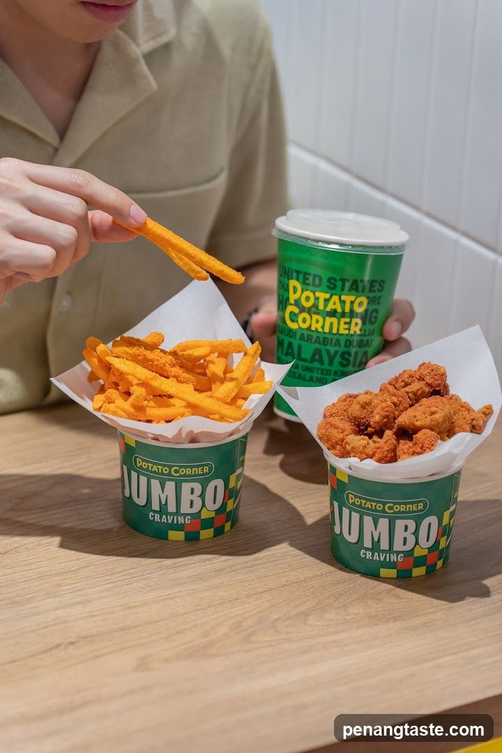 Potato Corner Food Items