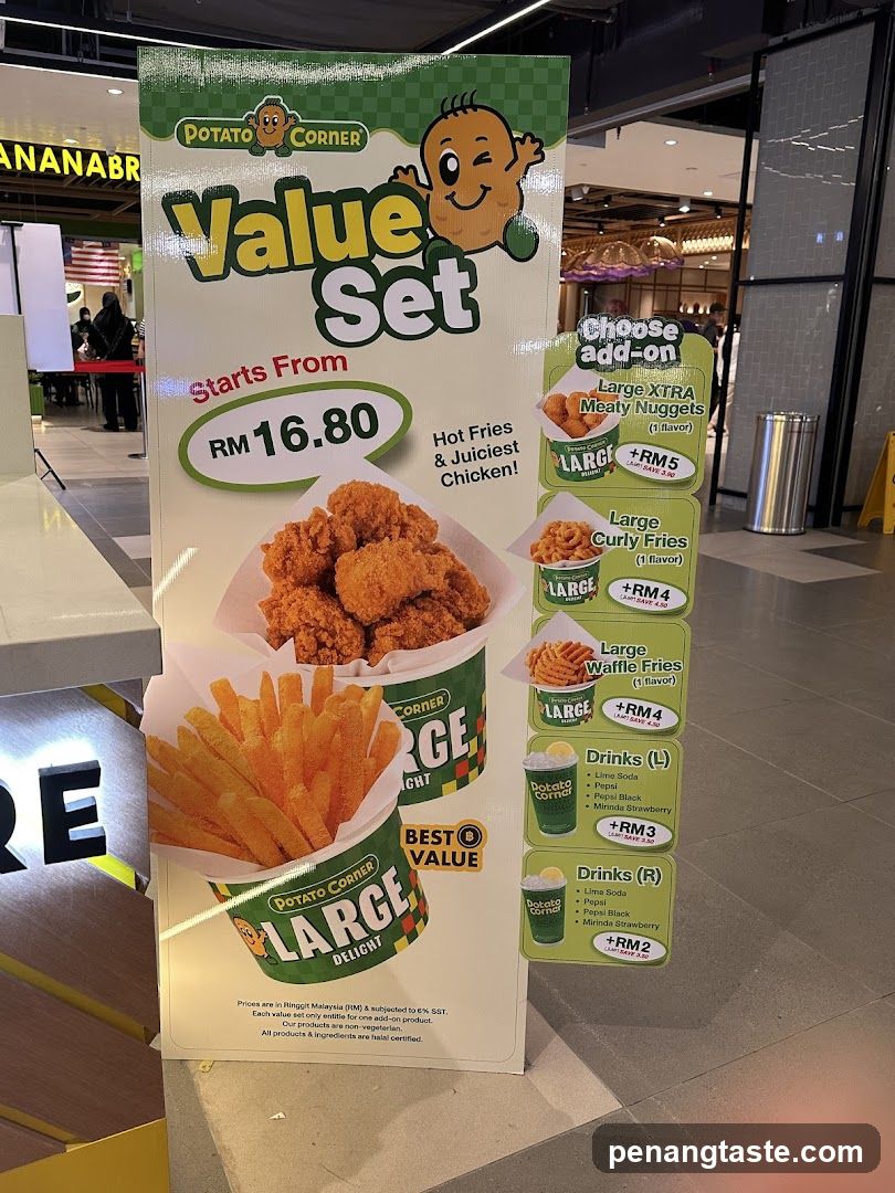 Potato Corner Value Set Ad