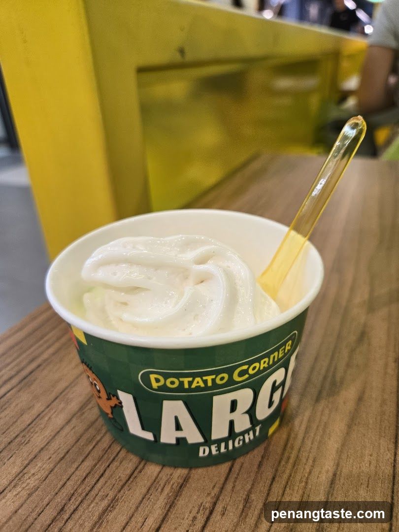 Potato Corner Ice Cream Cup