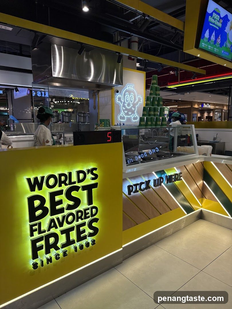 Fries Shop Interior