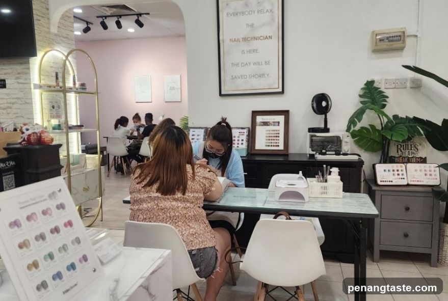 Nail Salon Interior