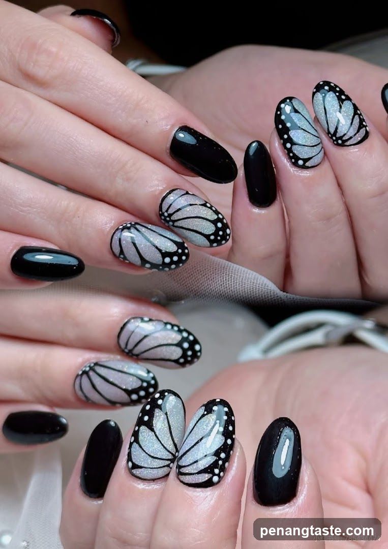Butterfly Nail Art Design