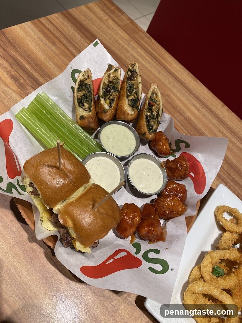Chili's Food Platter