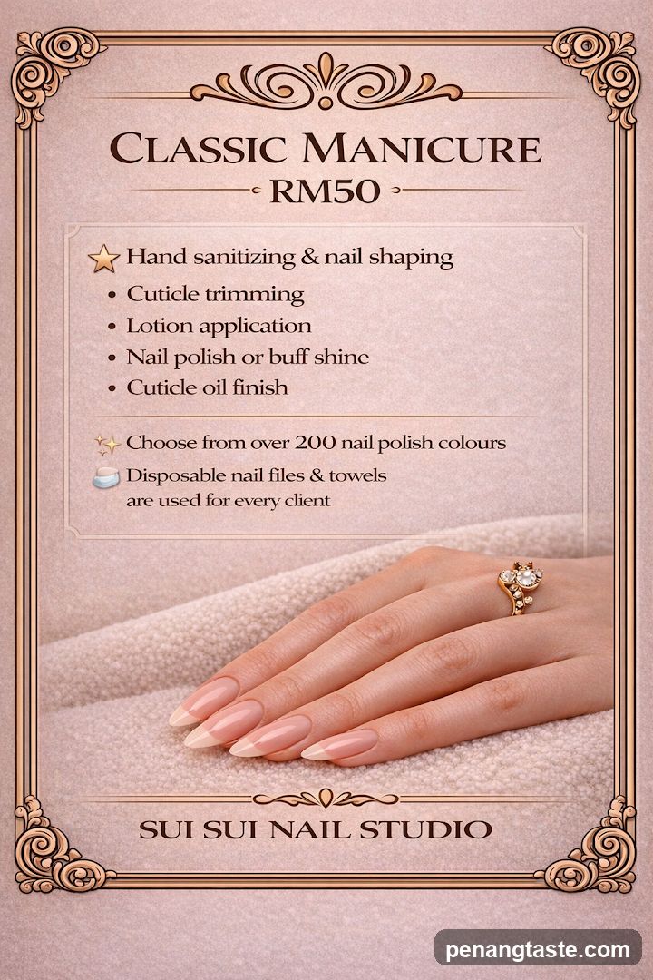 Classic Manicure Ad