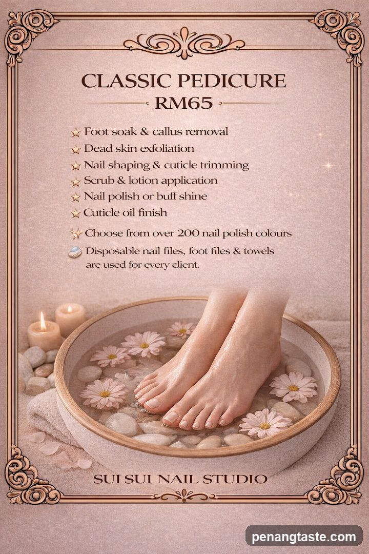 Classic Pedicure Ad