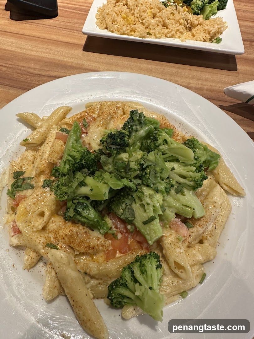 Pasta with Broccoli and Rice Side Dish