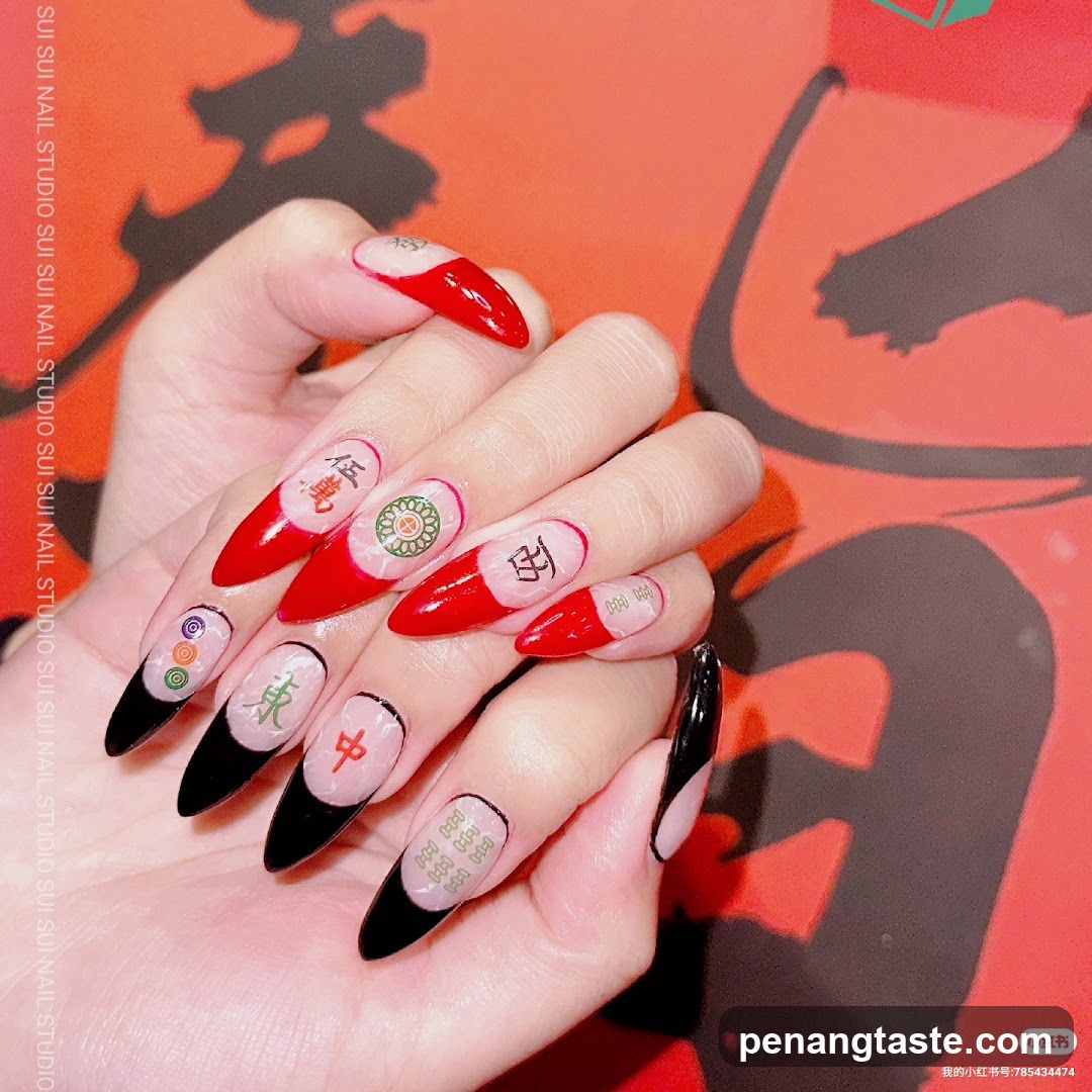 Chinese New Year Nail Art Design