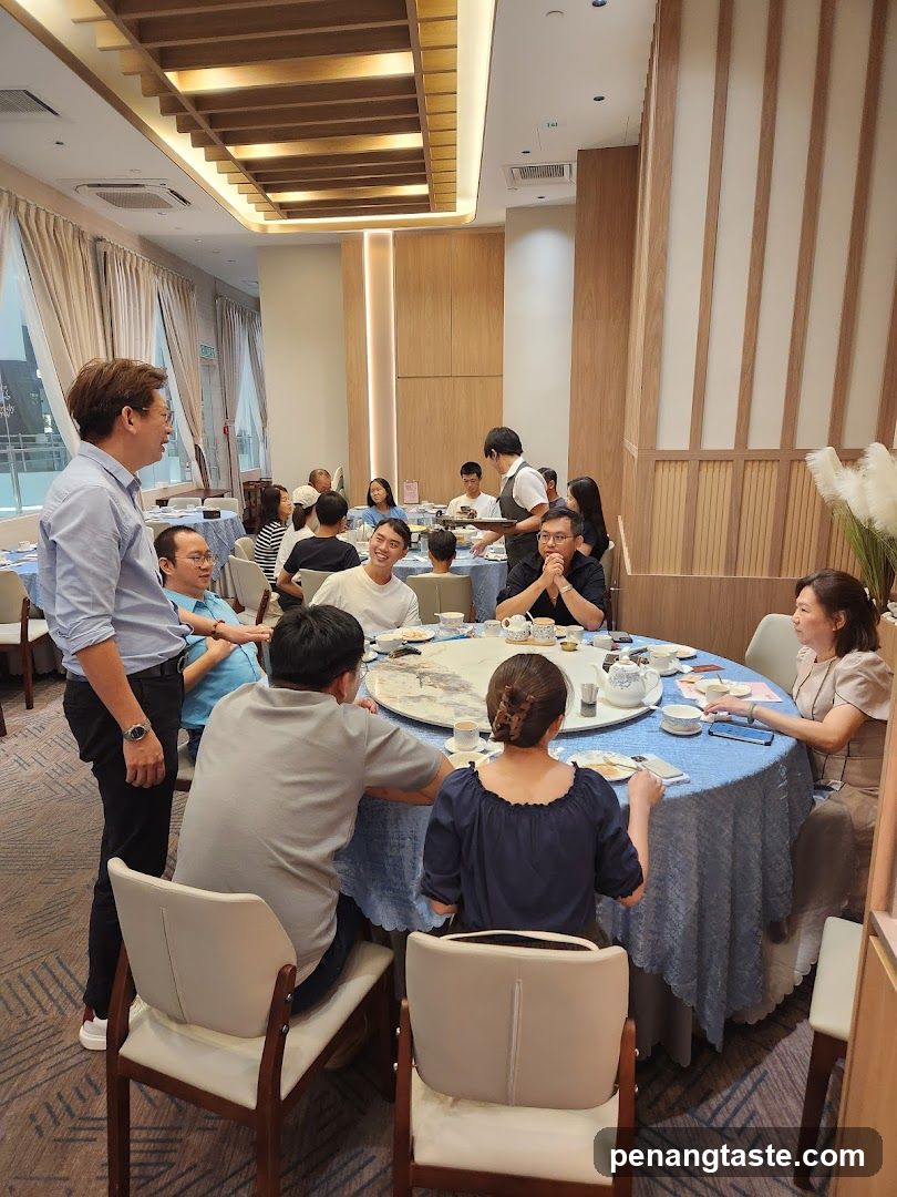 Group Dining at Restaurant