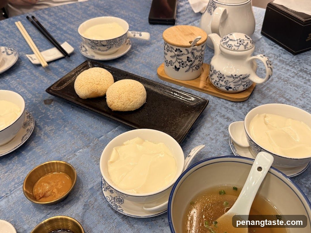 Dining Table with Chinese Cuisine
