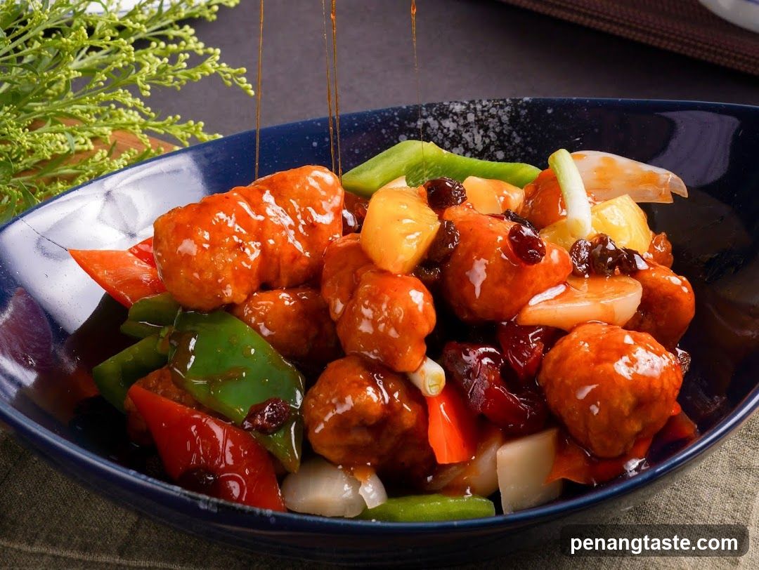 Sweet and Sour Chicken with Vegetables