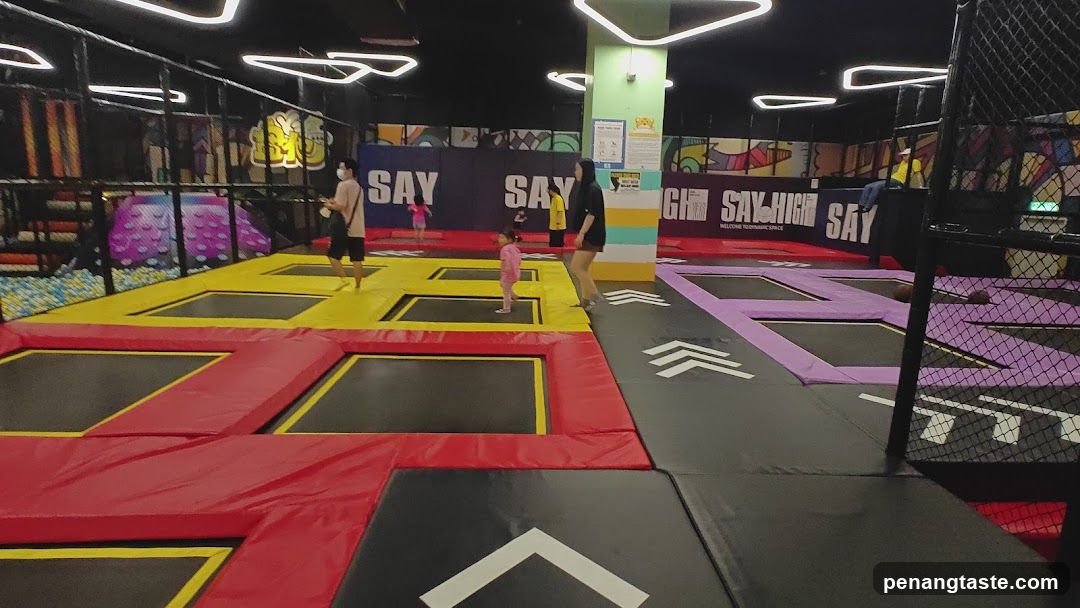 Indoor Trampoline Park Interior