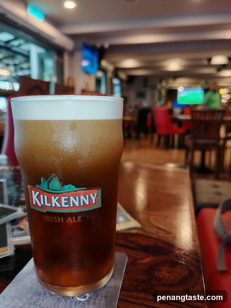 Kilkenny Irish Ale in a pub