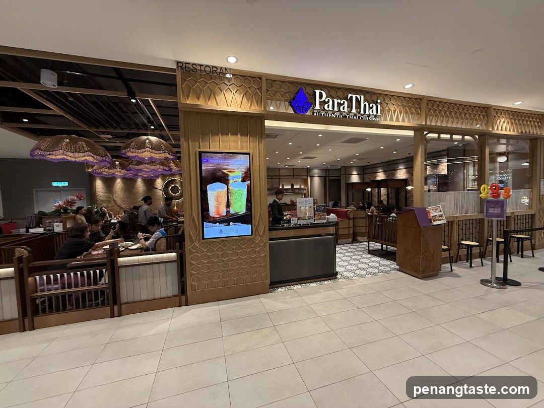 ParaThai Restaurant Interior