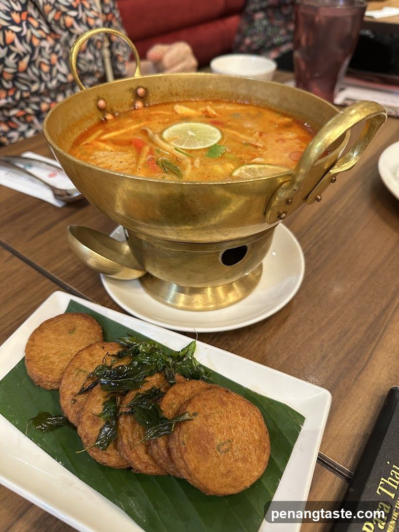 Thai Curry and Fried Pancakes